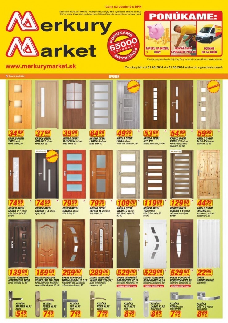 let�k ak�n� ponuka Merkury Market strana 1