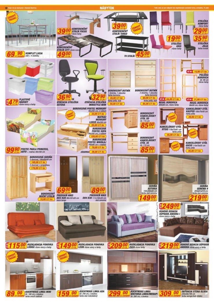 let�k ak�n� ponuka Merkury Market strana 8