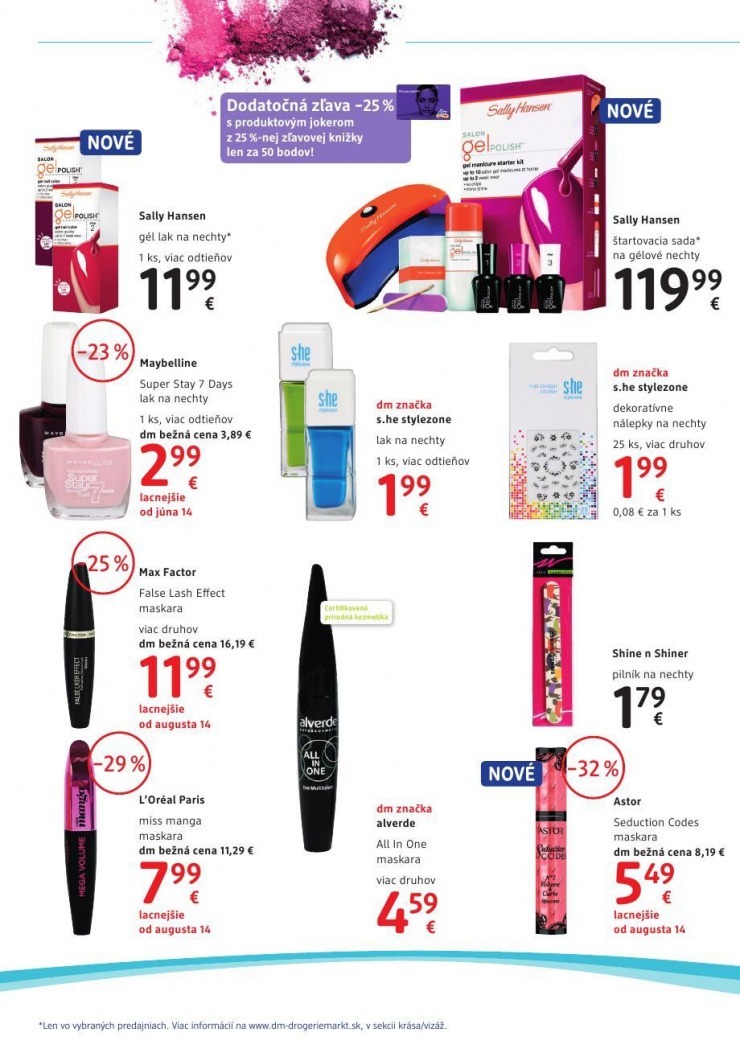 let�k ak�n� let�k dm drogerie strana 6
