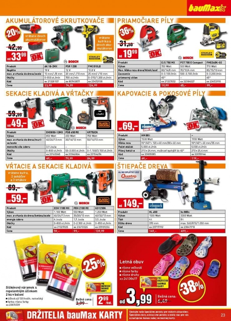 let�k bauMax let�k - ve�k� letn� vypredaj strana 23