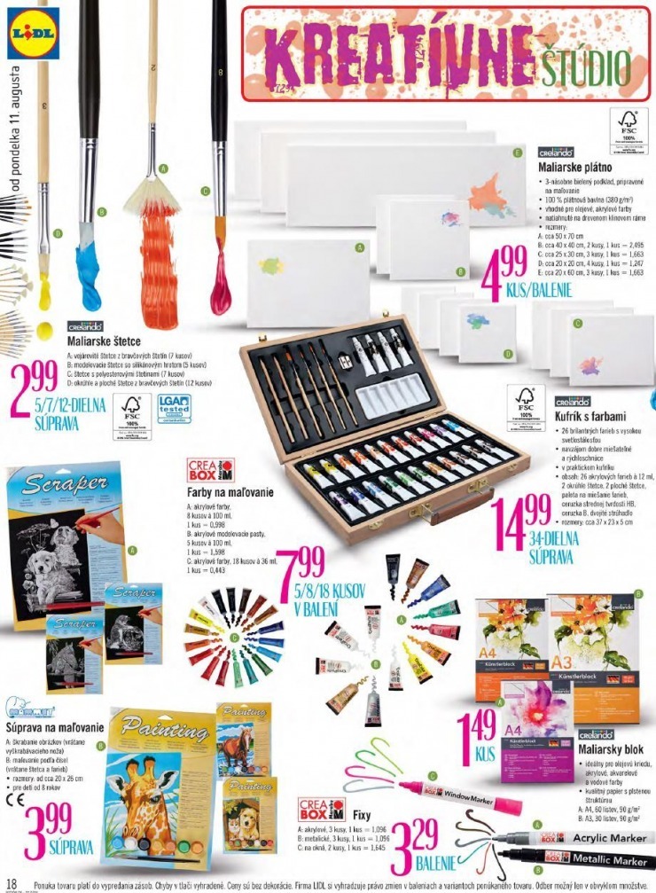 let�k �peci�lny let�k Lidl strana 18