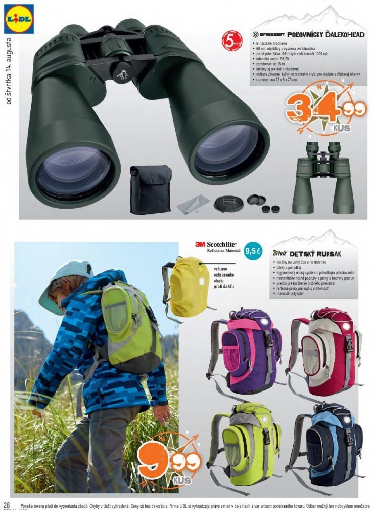 let�k �peci�lny let�k Lidl strana 28