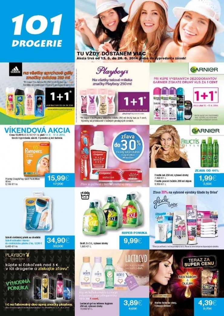 let�k 101 Drogerie akciov� let�k strana 1