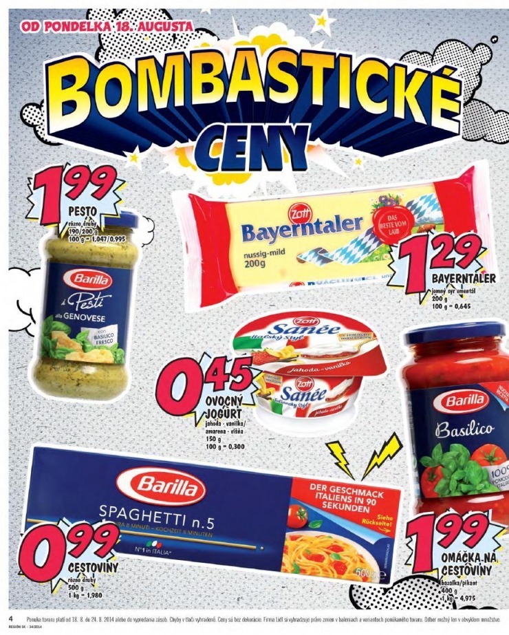 let�k Lidl let�k - bombastick� ceny strana 4