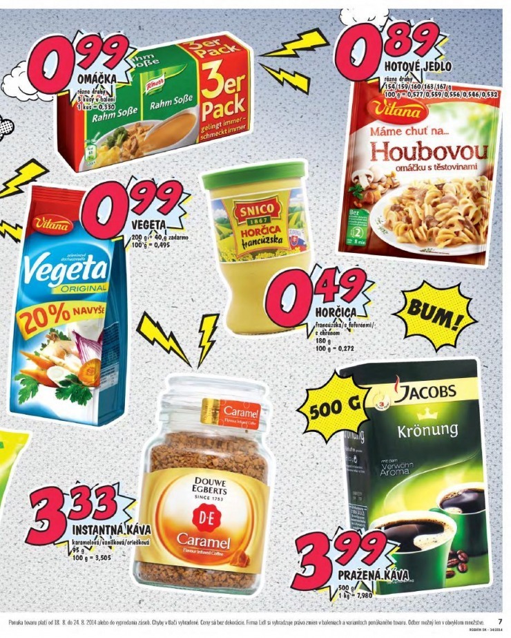 let�k Lidl let�k - bombastick� ceny strana 7