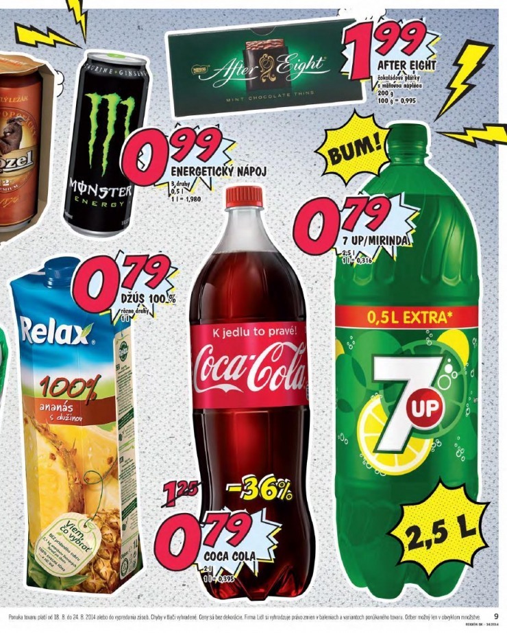 let�k Lidl let�k - bombastick� ceny strana 9