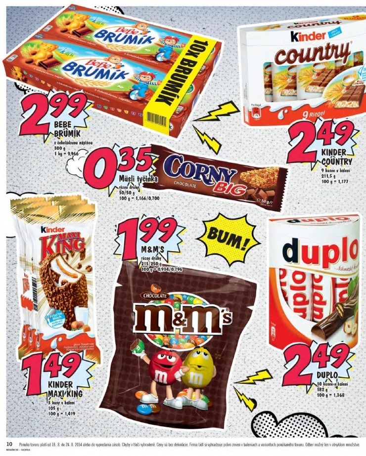 let�k Lidl let�k - bombastick� ceny strana 10