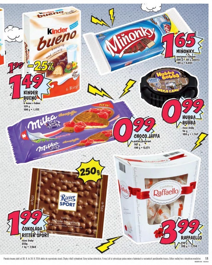 let�k Lidl let�k - bombastick� ceny strana 11