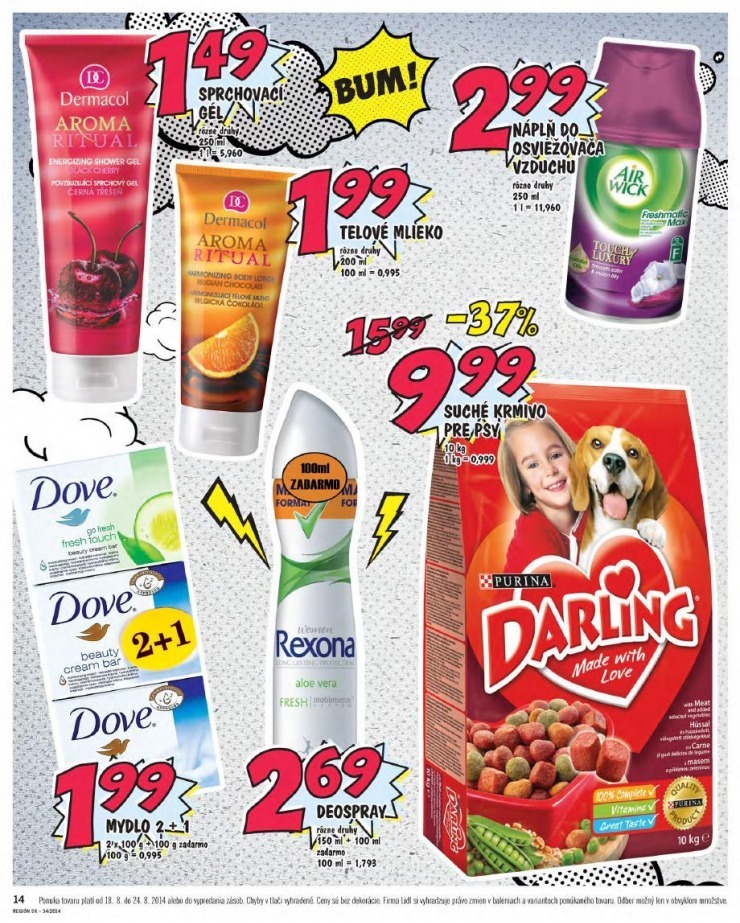 let�k Lidl let�k - bombastick� ceny strana 14