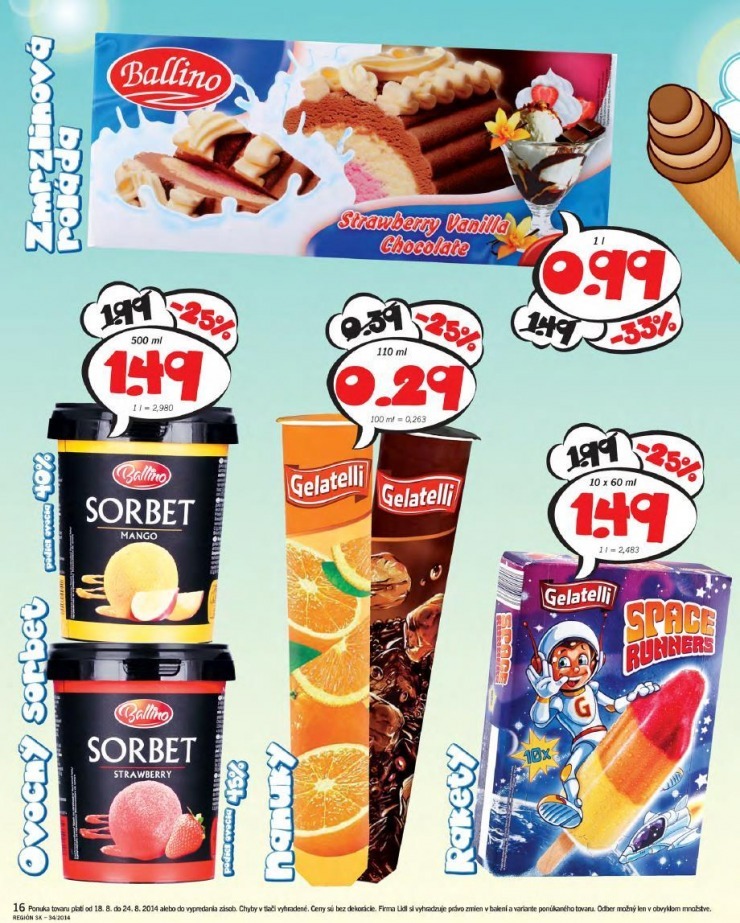 let�k Lidl let�k - bombastick� ceny strana 16