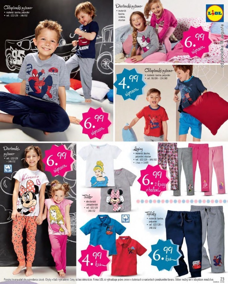 let�k Lidl let�k - bombastick� ceny strana 23