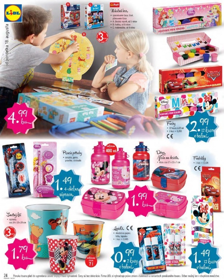 let�k Lidl let�k - bombastick� ceny strana 24