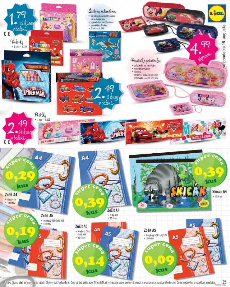 let�k Lidl let�k - bombastick� ceny strana 25