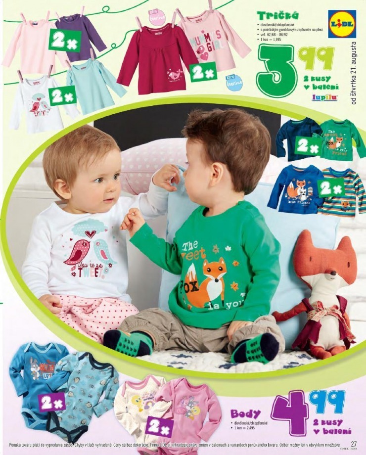 let�k Lidl let�k - bombastick� ceny strana 27