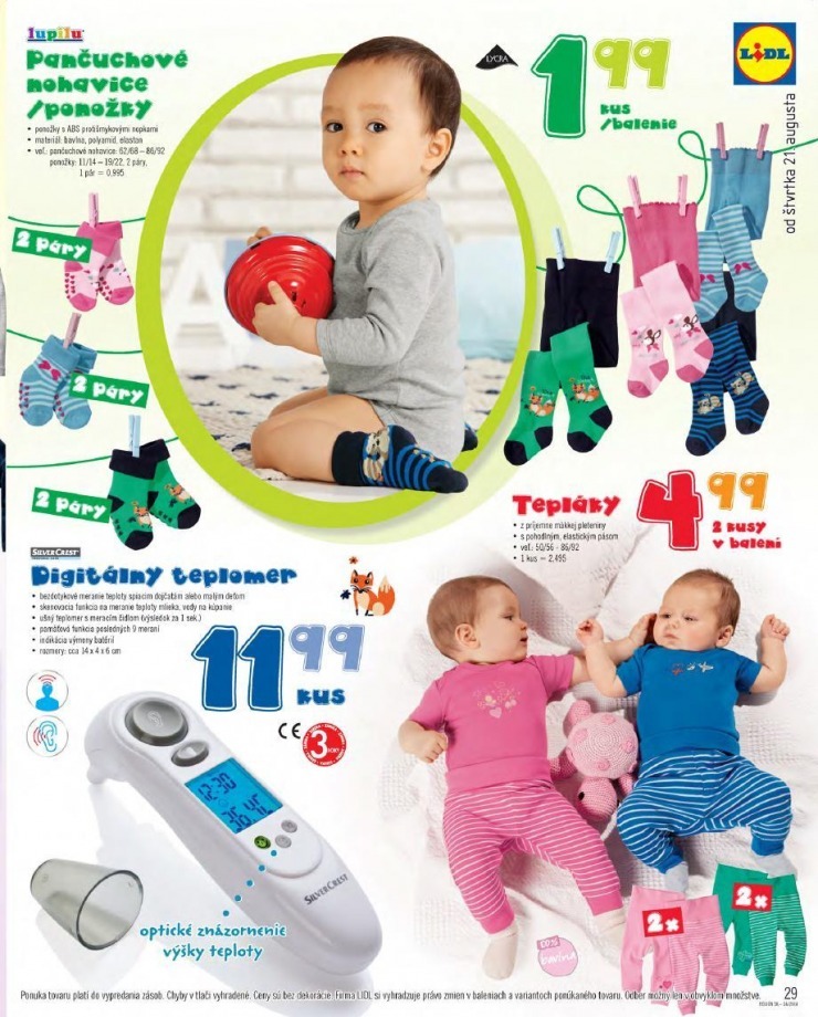 let�k Lidl let�k - bombastick� ceny strana 29