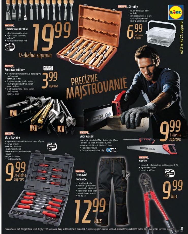 let�k Lidl let�k - bombastick� ceny strana 31