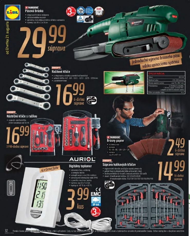 let�k Lidl let�k - bombastick� ceny strana 32