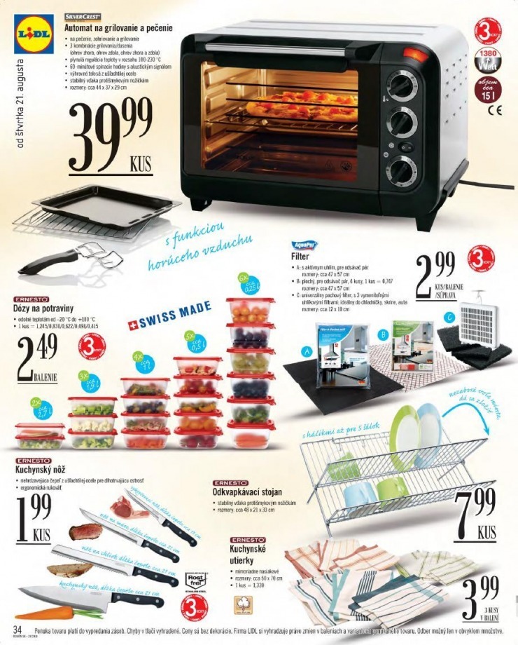 let�k Lidl let�k - bombastick� ceny strana 34