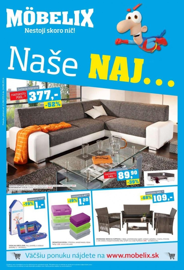 let�k aktu�lna ponuka M�belix strana 1