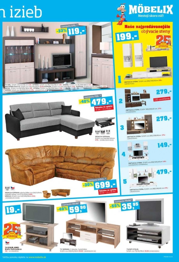 let�k aktu�lna ponuka M�belix strana 3