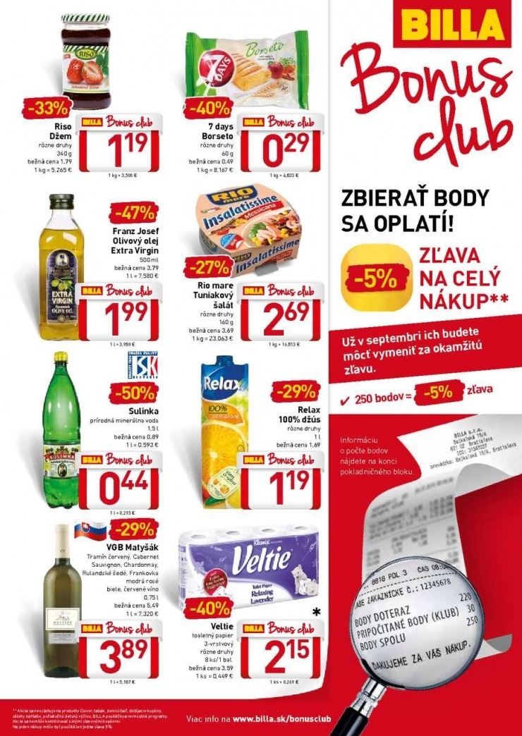 let�k �peci�lny Billa let�k strana 13