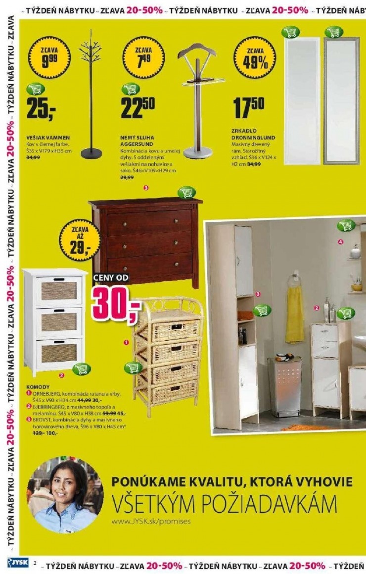 let�k mimoriadn� ponuka Jysk strana 2