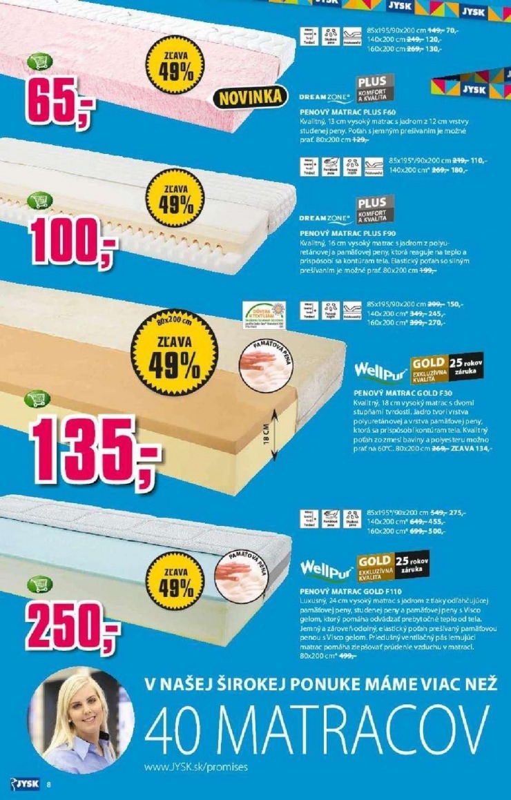 let�k mimoriadn� ponuka Jysk strana 8