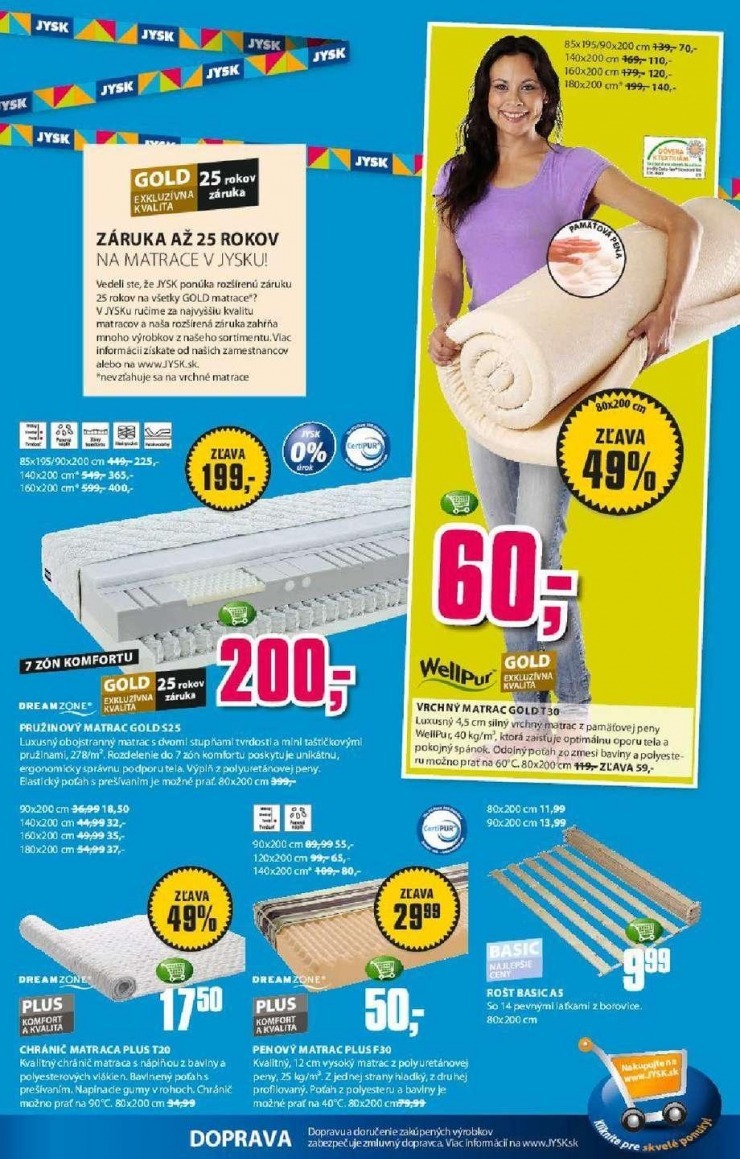 let�k mimoriadn� ponuka Jysk strana 9