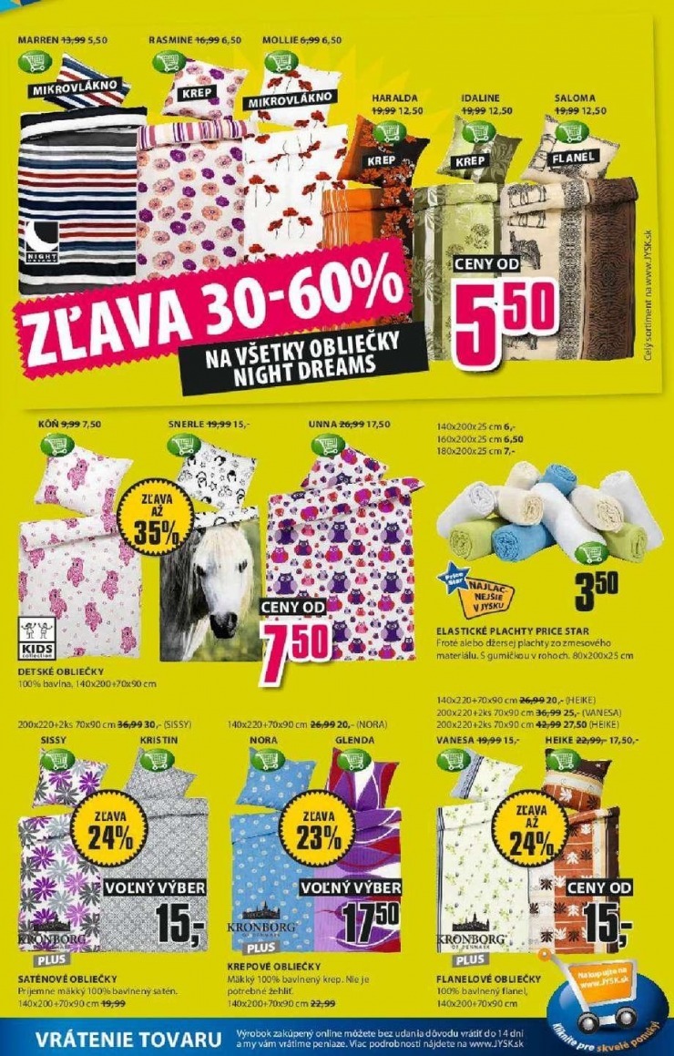 let�k mimoriadn� ponuka Jysk strana 13