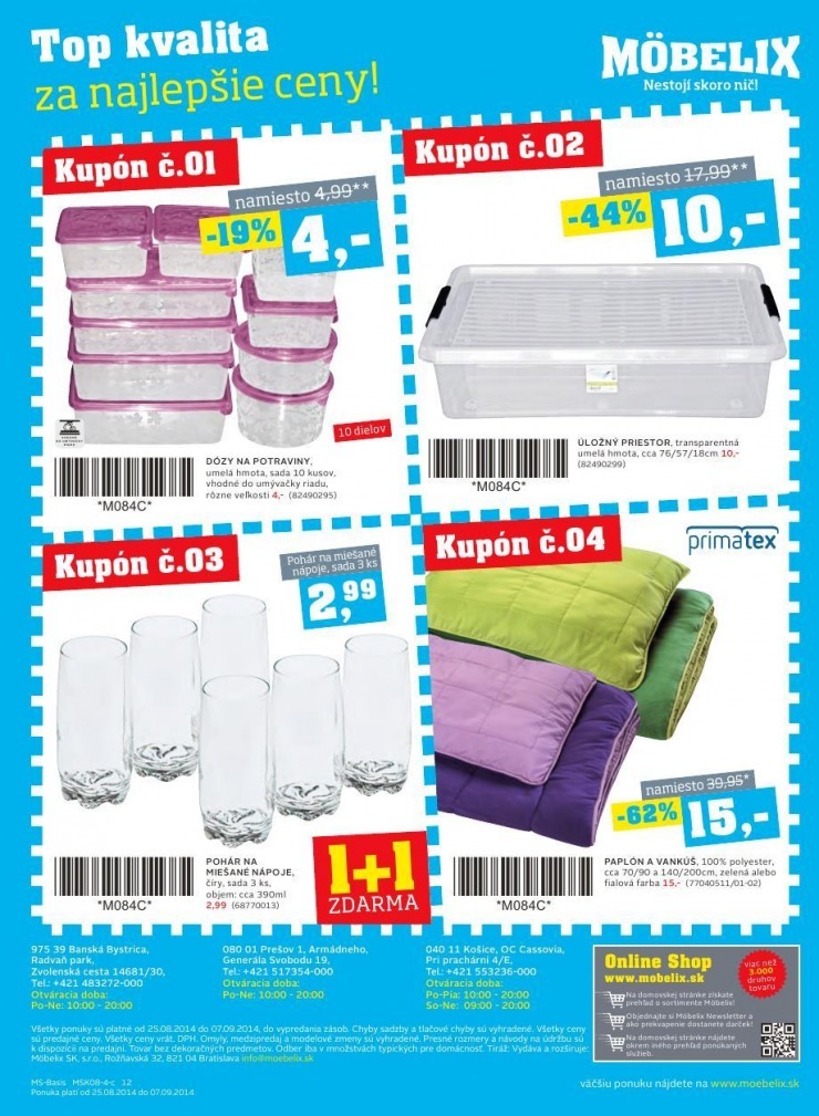 let�k exkluz�vny let�k M�belix strana 12