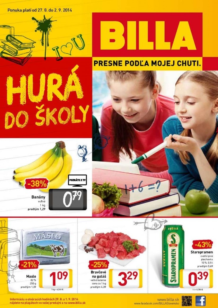 let�k Billa let�k - hur� do �koly strana 1