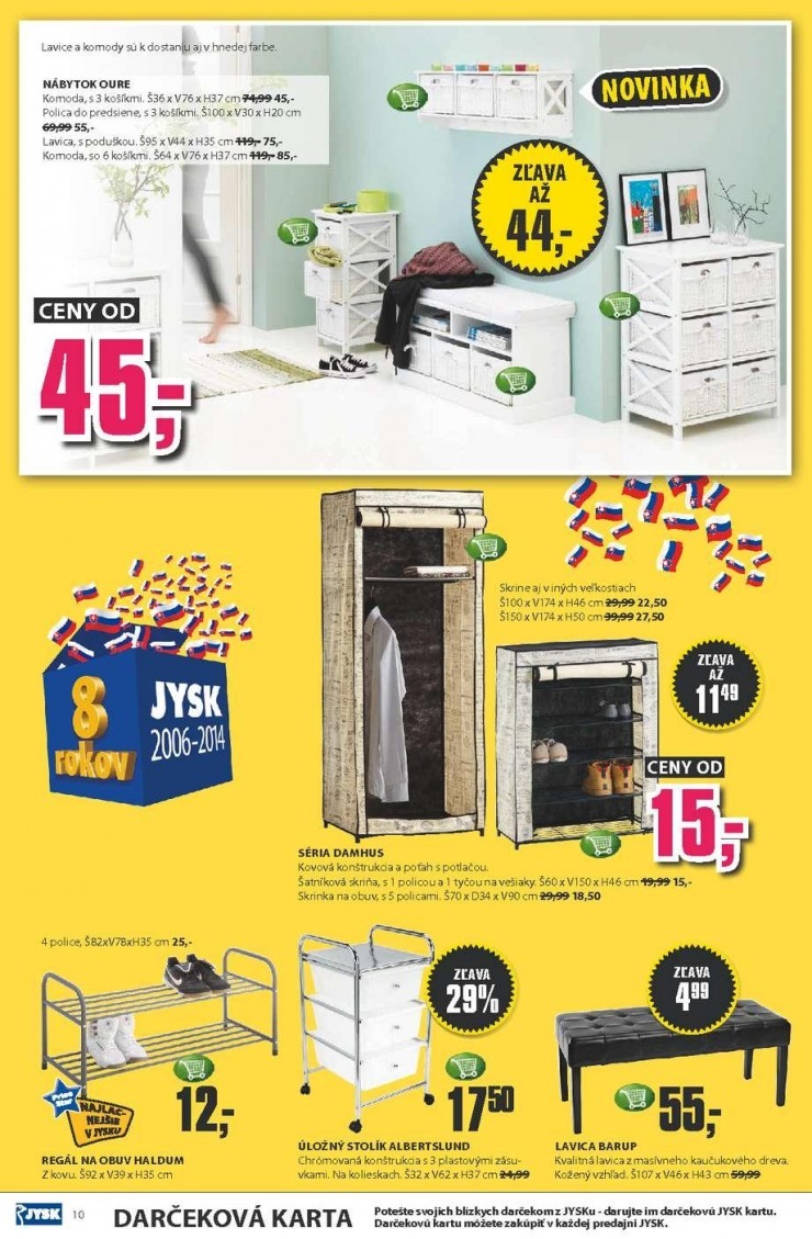 let�k Jysk let�k - narodeninov� ponuky strana 10