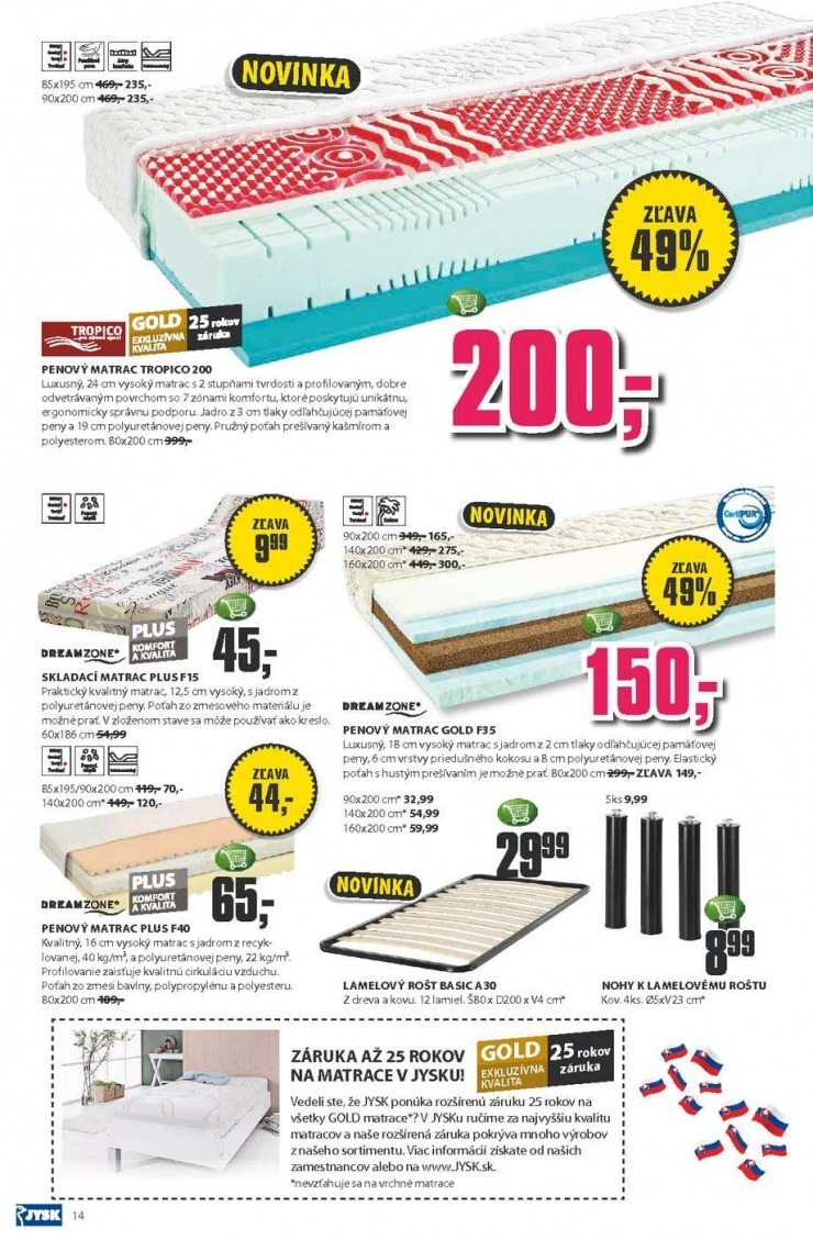 let�k Jysk let�k - narodeninov� ponuky strana 14