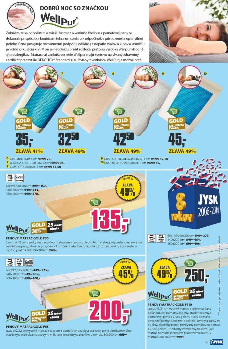 let�k Jysk let�k - narodeninov� ponuky strana 19