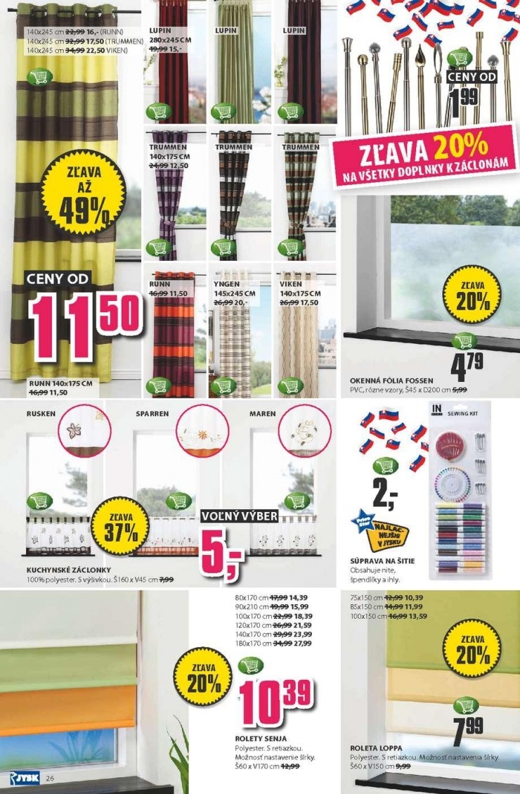 let�k Jysk let�k - narodeninov� ponuky strana 26