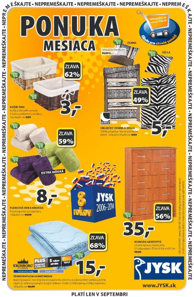 let�k Jysk let�k - narodeninov� ponuky strana 32