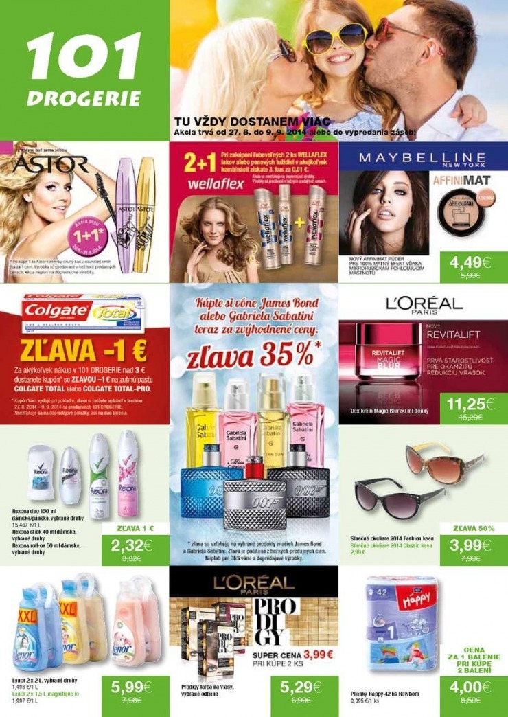let�k exkluz�vny let�k 101 Drogerie strana 1
