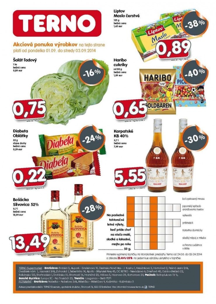 let�k �peci�lna ponuka TERNO strana 12