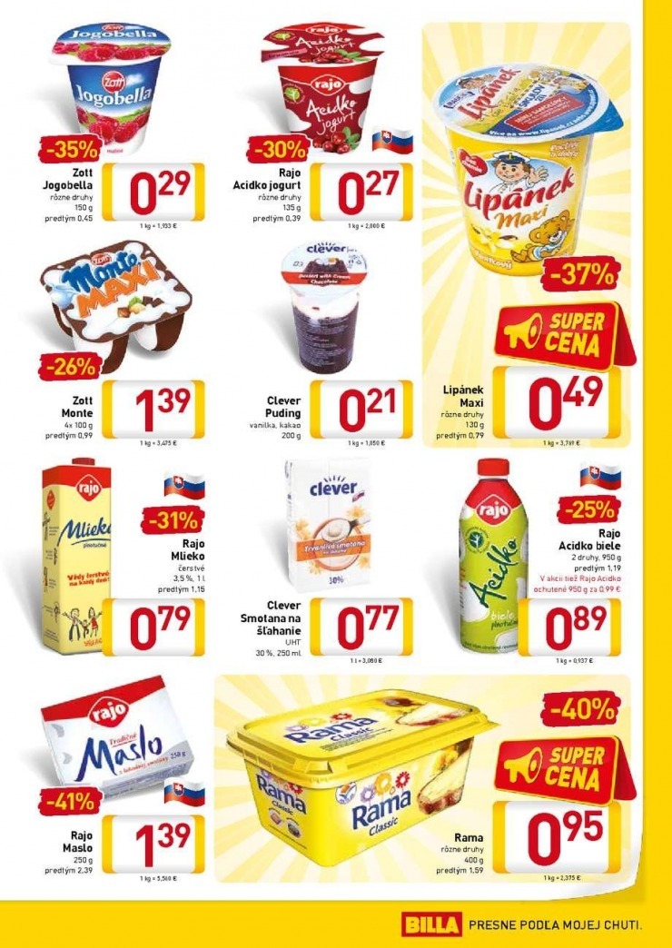 let�k ak�n� let�k Billa strana 5