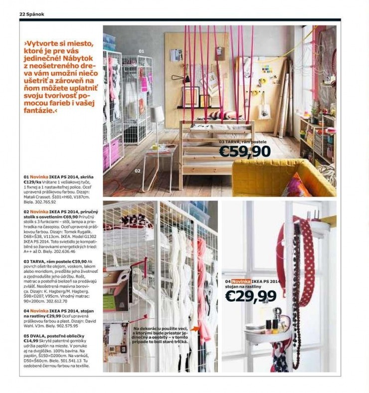 let�k ak�n� katal�g Ikea 2015 strana 22