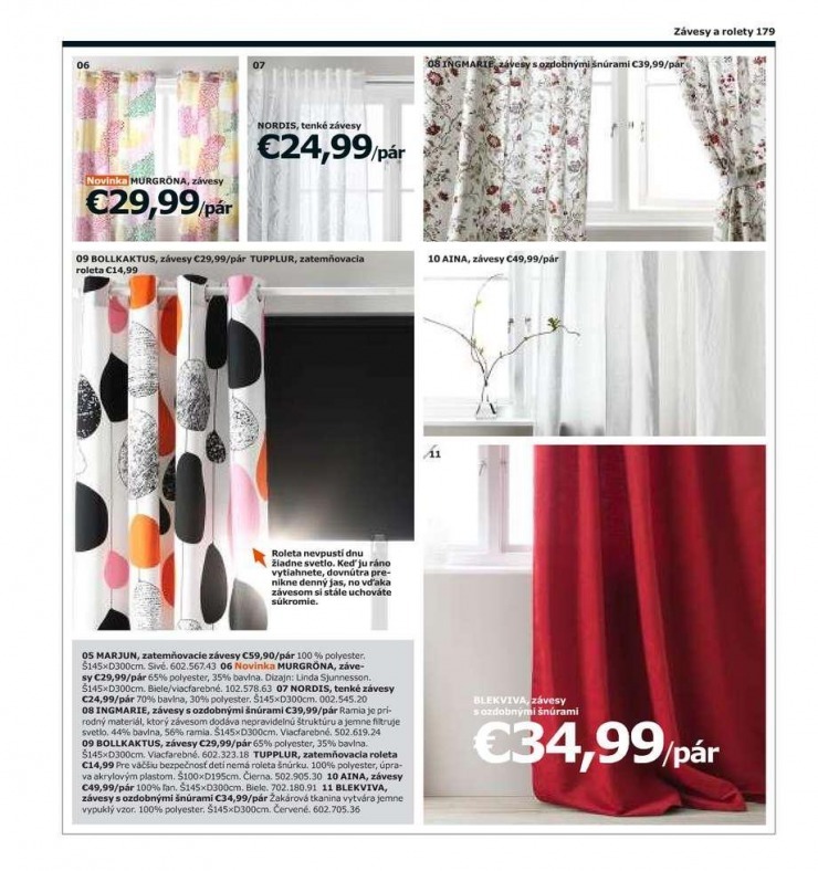 let�k ak�n� katal�g Ikea 2015 strana 179