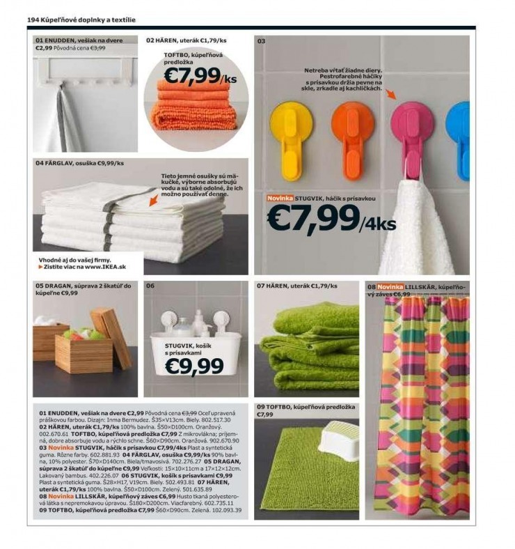 let�k ak�n� katal�g Ikea 2015 strana 194