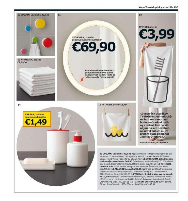 let�k ak�n� katal�g Ikea 2015 strana 195