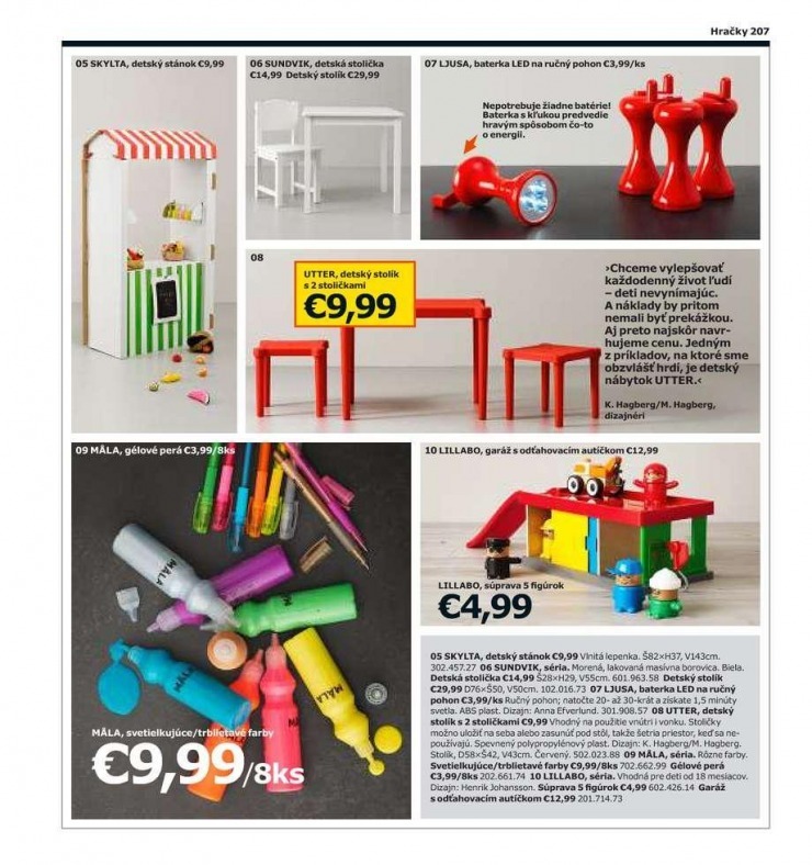 let�k ak�n� katal�g Ikea 2015 strana 207