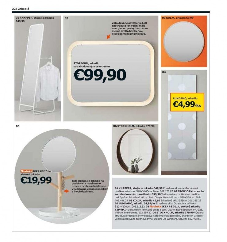 let�k ak�n� katal�g Ikea 2015 strana 226