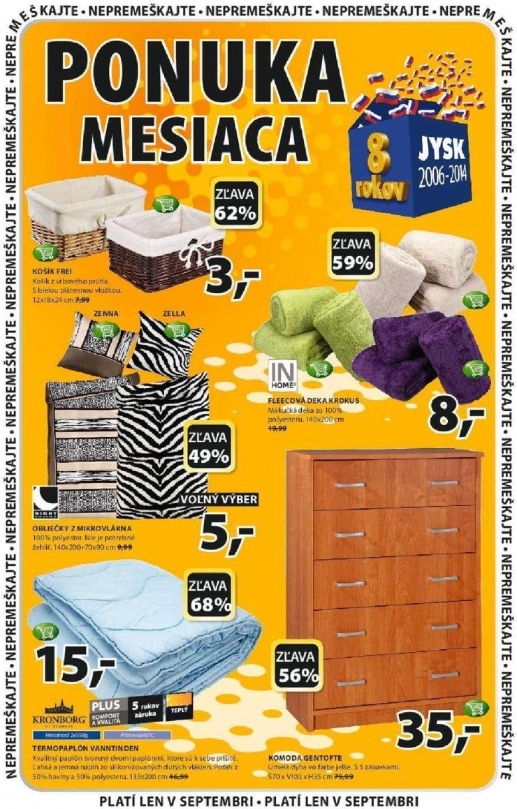 let�k Jysk let�k - ponuka mesiaca strana 2