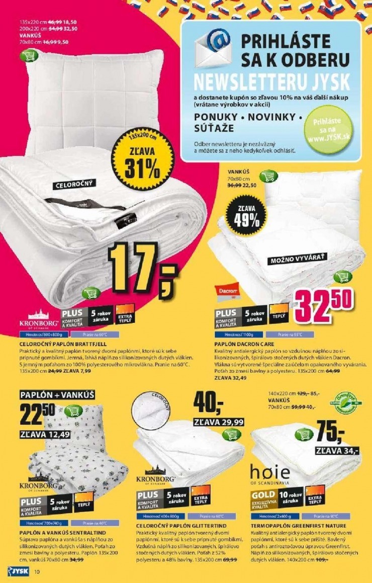 let�k Jysk let�k - ponuka mesiaca strana 10