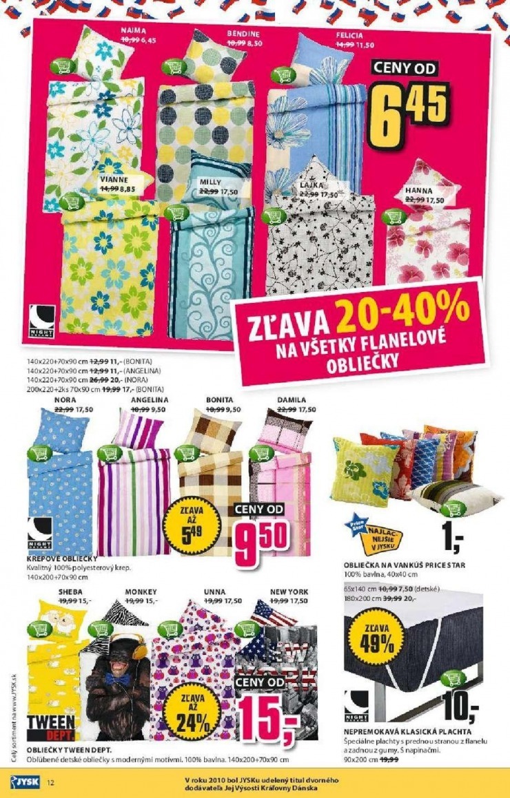 let�k Jysk let�k - ponuka mesiaca strana 12