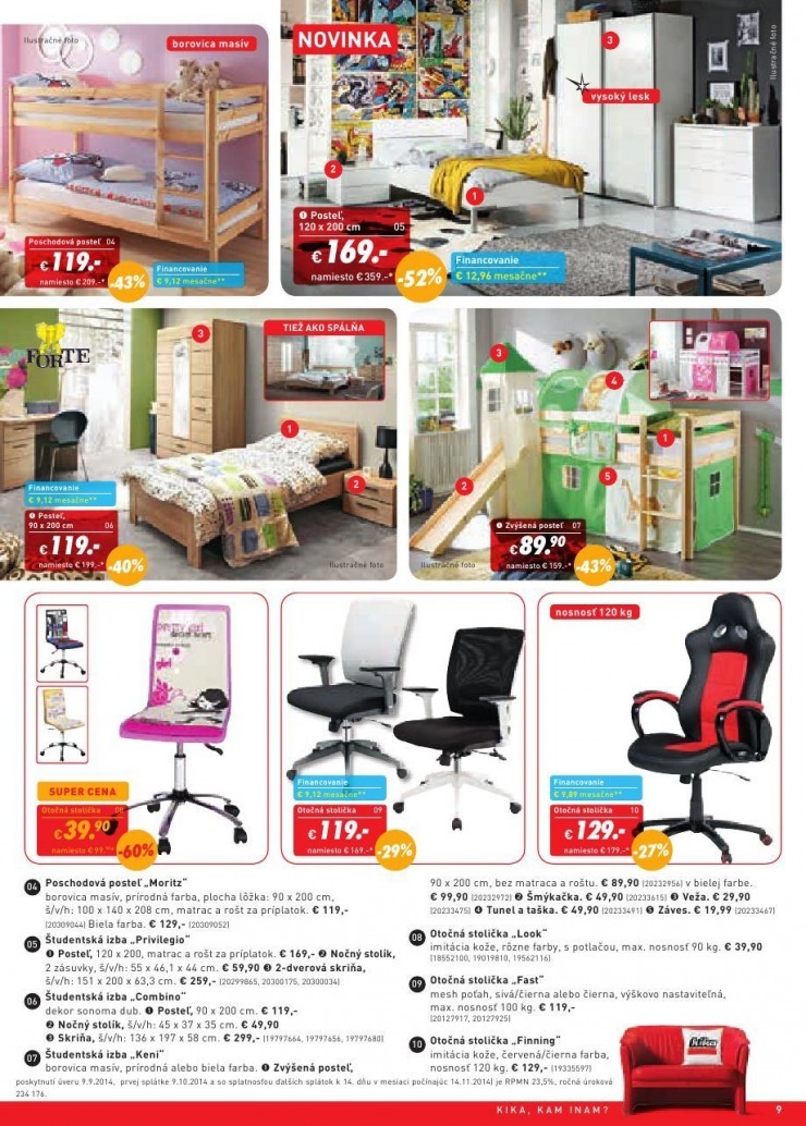 let�k �peci�lny let�k kika strana 9