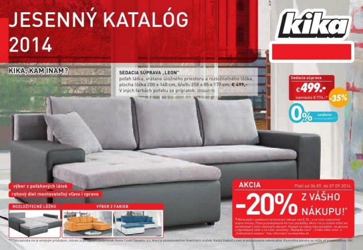 let�k kika - jesenn� katal�g 2014 strana 1